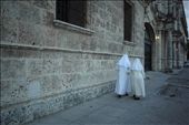 Havana - nuns go back to their convent after the New Year's high mass: by louwissa, Views[421]