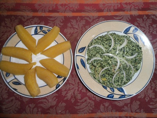 Here it's ready to serve!!!!! Ndole!