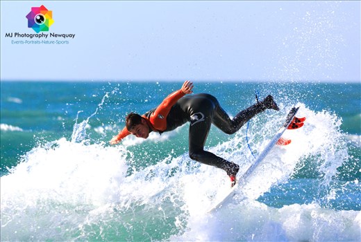 Pro Surfer at Fistral - Newquay, Cornwall