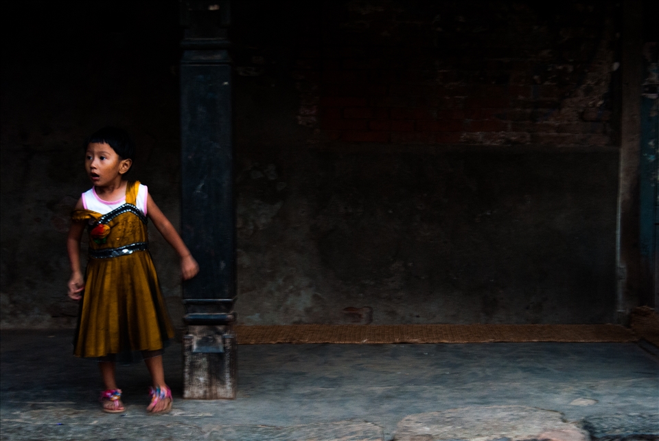 The golden child. Baktapur.