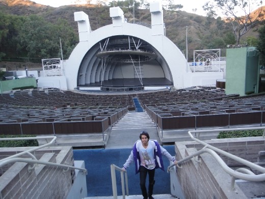 Hollywood Bowl, California.