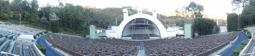 Hollywood Bowl, California.