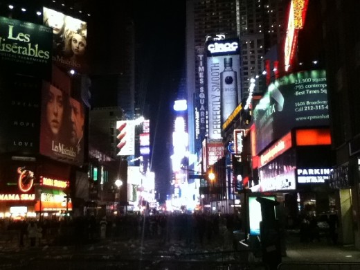 Times Square, New York.