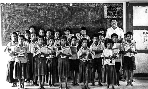 A government supported school class (mostly orphan children)