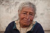 An old lady begging for a meagre amount of money on the dusty streets.  This is such a sad and all-too-common site in the heavily tourist populated city of Cusco, Peru.: by lukemyers, Views[1273]