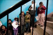 Children waiting for free medical examinations provided by Maximo Nivel Intercultural Centre medical volunteers in Cusco, Peru.  These services are often the only checkup these children have growing up.: by lukemyers, Views[289]
