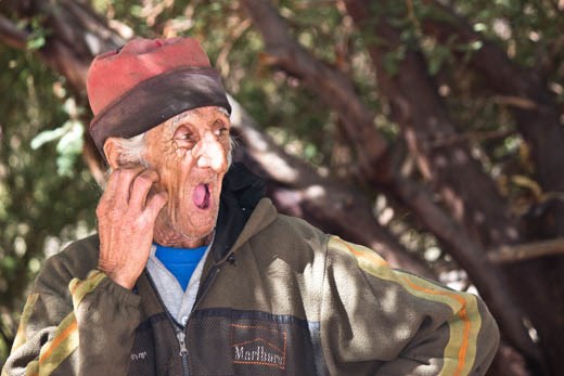 Portraits on the road: Antonio, who sells ceramic handicrafts near Cafayate.