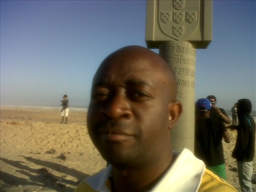 possing for a foto at seal colony