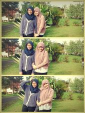 This is me and my friend named Indri, this is my first time went to Lembang.. : by luthfiadella, Views[140]