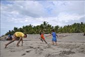 THE PLAY- While our group activity is on going, these boys started their own play along the sand. They started chasing each other while pretending to be airplanes.: by lybz, Views[294]