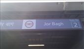 Jor Bagh Metro Station: by macedonboy, Views[252]