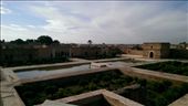 View of courtyard from terrace of Palais el Badii: by macedonboy, Views[296]