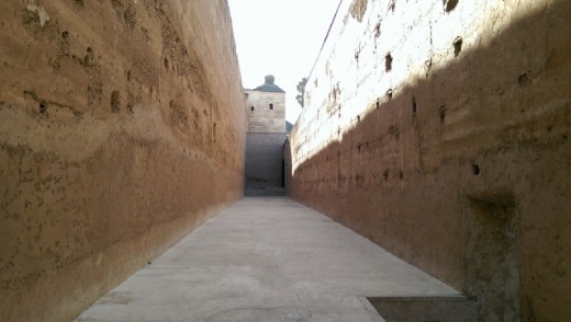 Some random wall of the palace