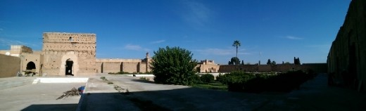 Centre court of palace