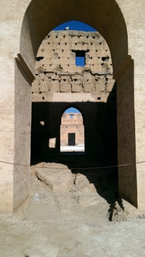 The audience pavilion view from the south