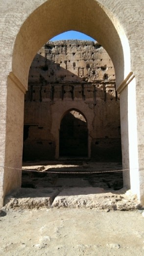 The audience pavilion view from the north