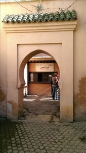 Entrance to Saadien Tombs: by macedonboy, Views[299]