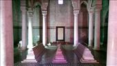 The most famous of the tombs with the twelve columns containing the grave of the son of the sultan's son, Ahmad al-Mansur.: by macedonboy, Views[2155]
