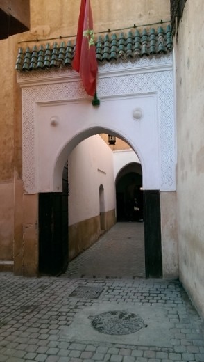 Entrance of Dar Si Said Museum