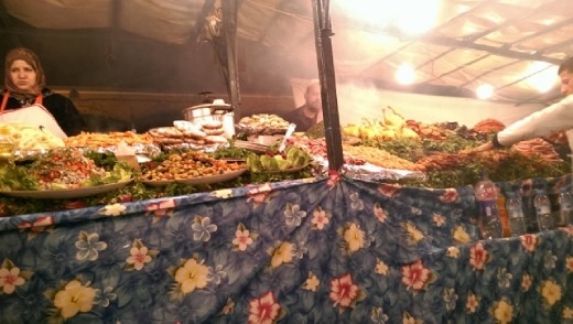 Stall in Jemaa El-Fna