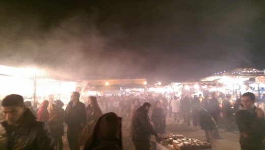 Evening in Jemaa El-Fna