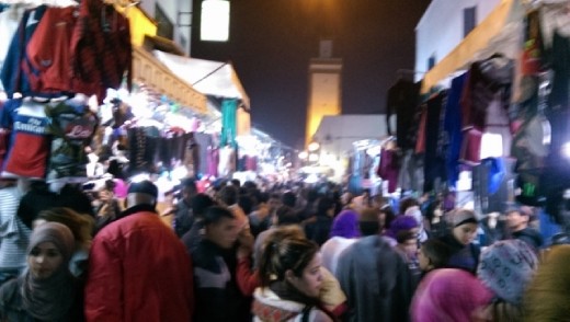 The Medina at night