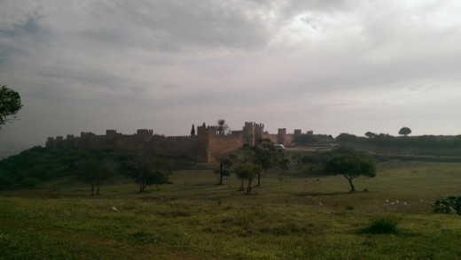 Chellah from Avenue Mouss Ibn Noussair