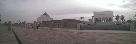 Inside Mausaleum of Mohammed V