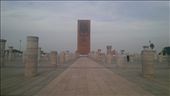 Hassan Tower inside Mausaleum of Mohammed V: by macedonboy, Views[223]