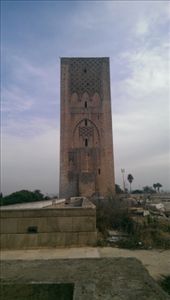 Close-up of Hassan Tower: by macedonboy, Views[220]
