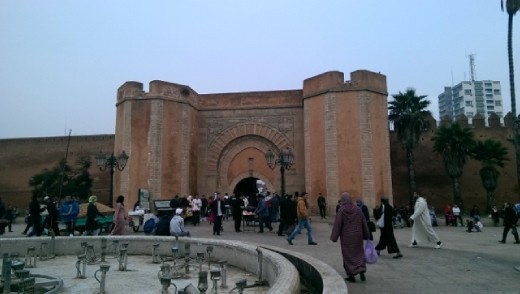 Western gate of Rabat Medina