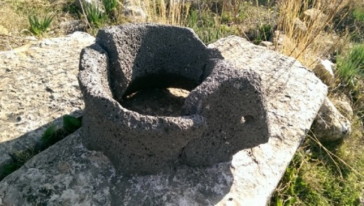 Olive press at Volubilis