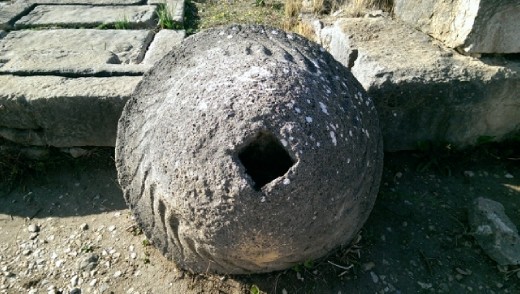 Olive press at Volubilis