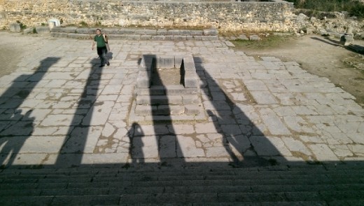 Sacrificial alter at Temple of Jupiter