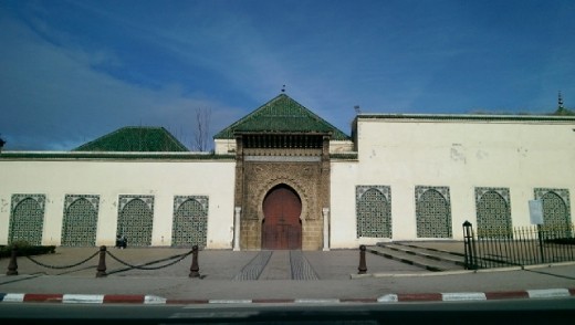 Outside Mausoleum of Moulay Ismail