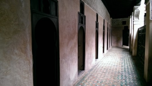 Corridor in Merdersa Bou Inania