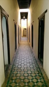 A first floor corridor in Merdersa Bou Inania: by macedonboy, Views[142]