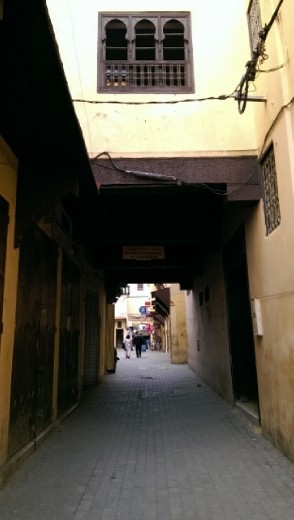 Rando street in Meknes