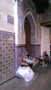 Entrance to Mosquee et Universite Karaouiyne. Entry to infidels are not permitted: by macedonboy, Views[293]