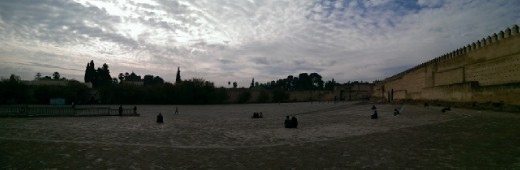 Morning in Place Boujloud