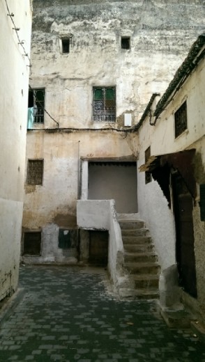 Somewhere on the way to Synagogue Ibn Danan