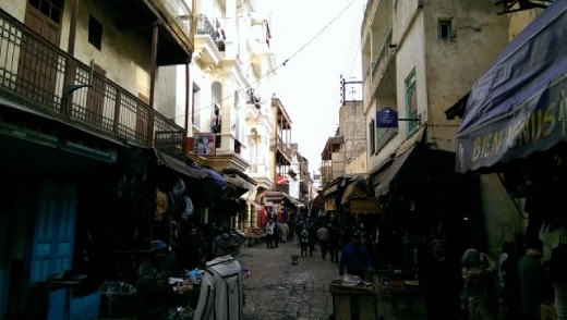 Somewhere near Synagogue Ibn Danan