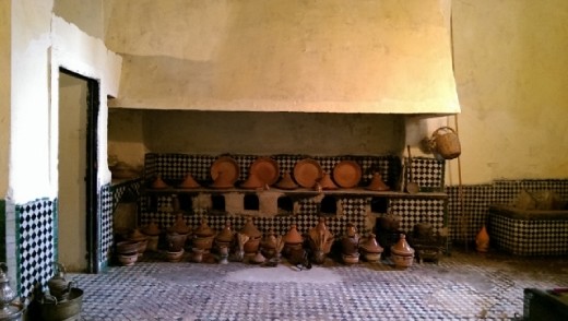 Kitchen of El Glaoui Palace