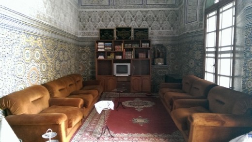 Living room of El Glaoui Palace