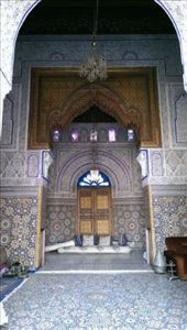 Living room of El Glaoui Palace: by macedonboy, Views[200]