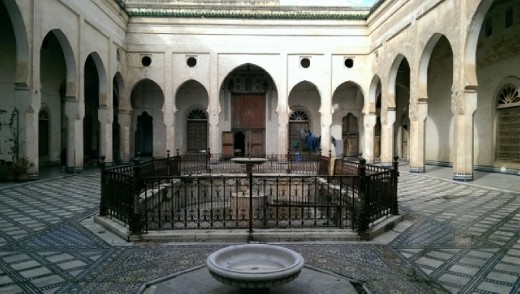 Courtyard of El Glaoui Palace
