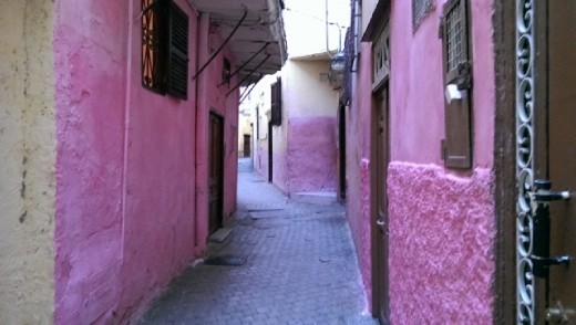 Random street in Tangier
