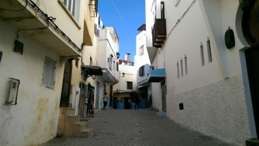 Random street in Tangier