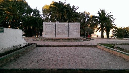 Commeroation in Garden of Mendoubia