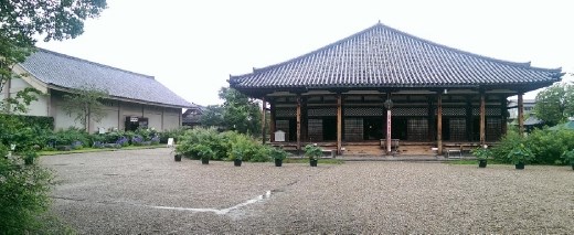 Gangoji Temple - Front of main hall